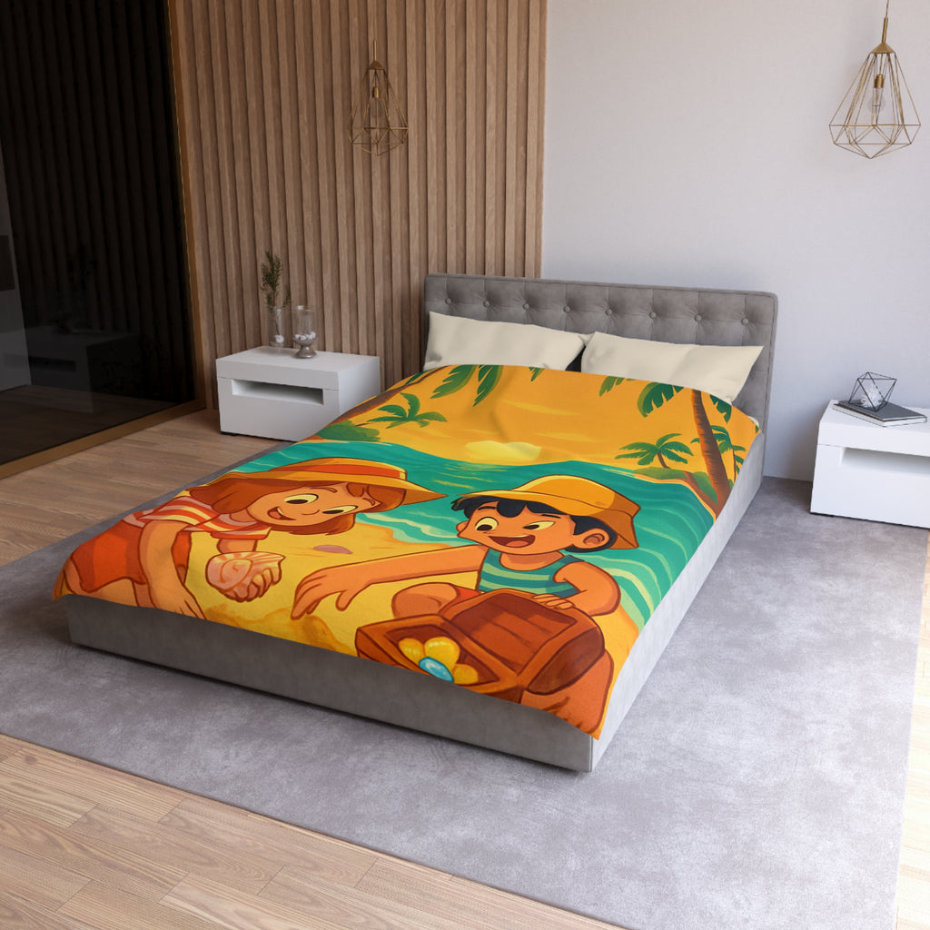 Housse de Couette Microfibre Création Artistique Moderne Design Exclusif Décoration Chambre