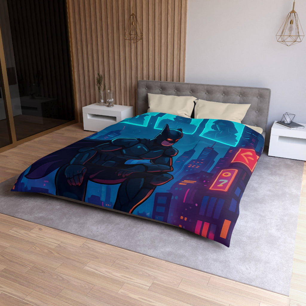 Housse de Couette Microfibre Design Artistique Moderne Décoration Chambre Confort Premium