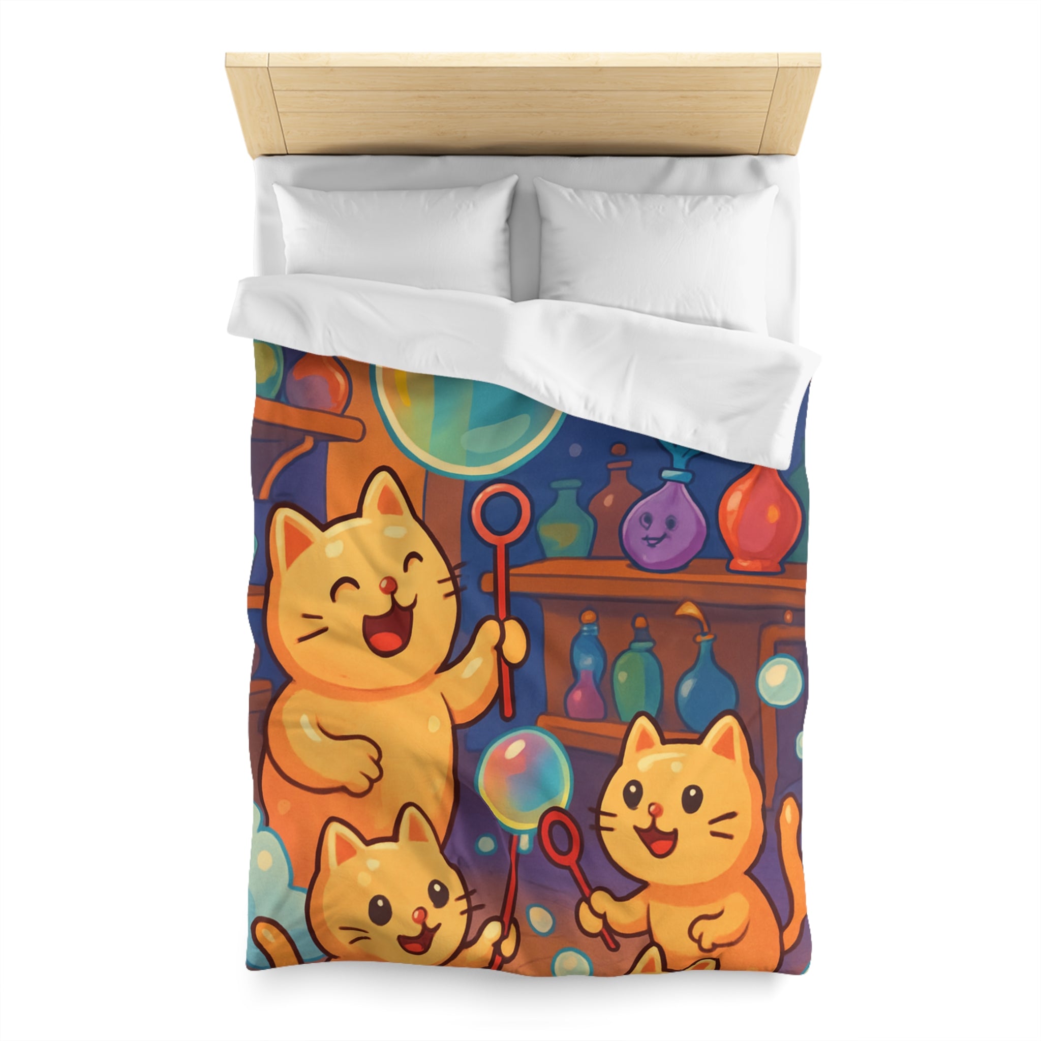 Housse de Couette Microfibre Création Artistique Moderne Design Exclusif Décoration Chambre