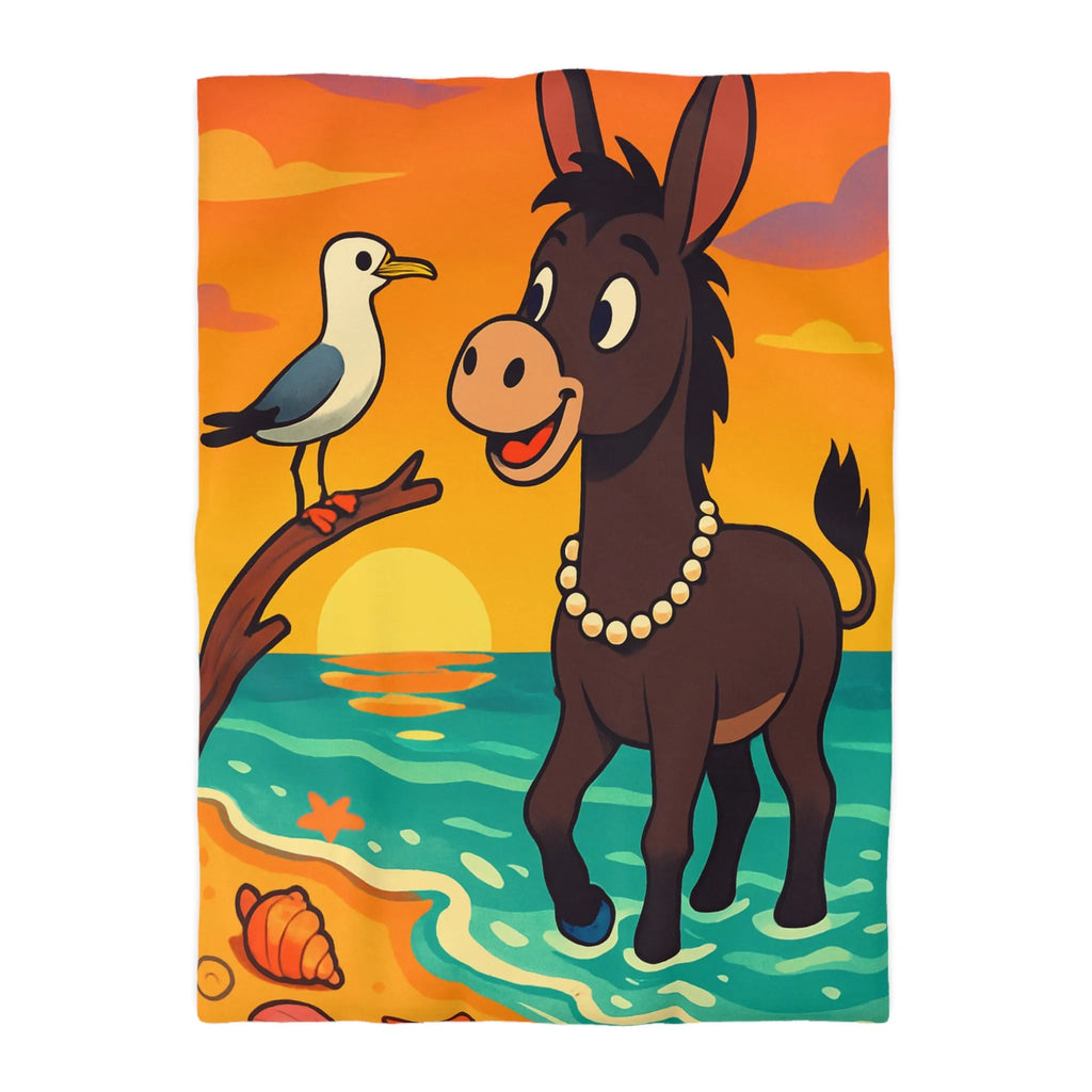 Housse de Couette Microfibre Art Graphique Contemporain Style Décoratif Chambre Tendance