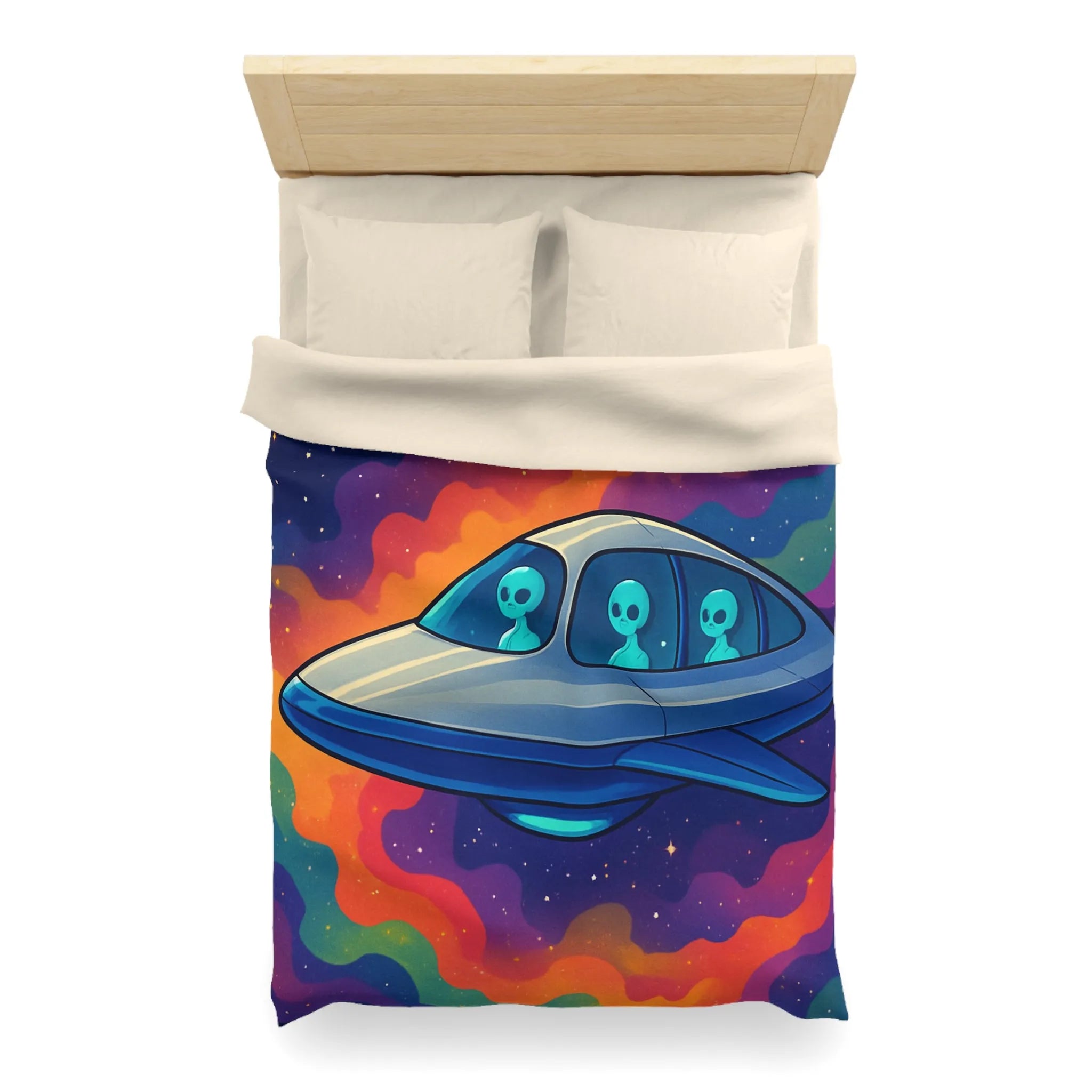 Housse de Couette Microfibre Création Artistique Moderne Design Exclusif Décoration Chambre