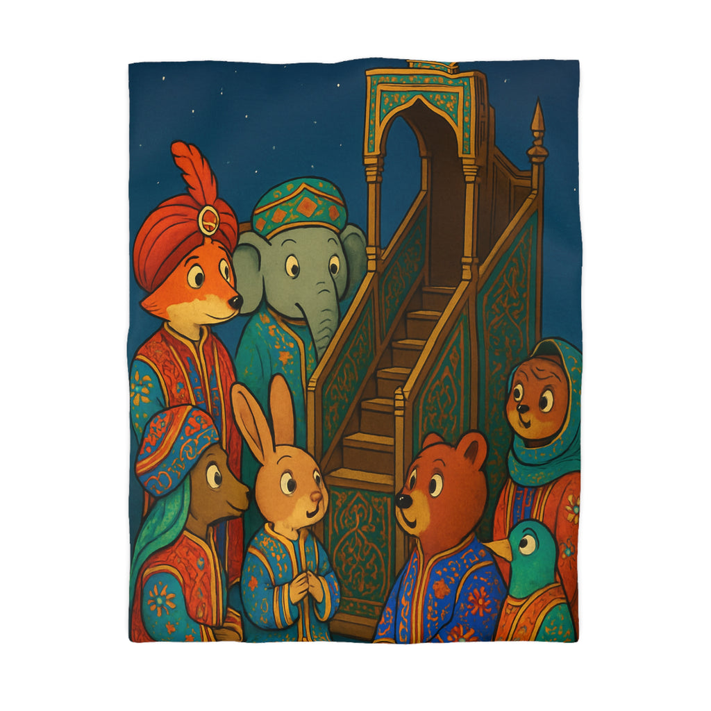 Housse de Couette Microfibre Design Artistique Moderne Décoration Chambre Confort Premium