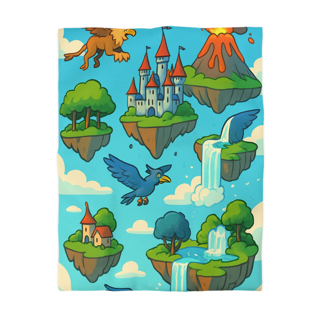 Housse de Couette Microfibre Création Artistique Moderne Design Exclusif Décoration Chambre