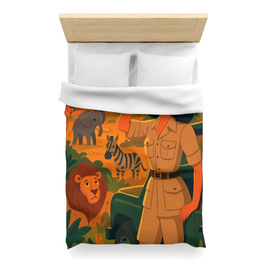 Explorez le safari africain au coucher du soleil avec des animaux majestueux et un guide expert