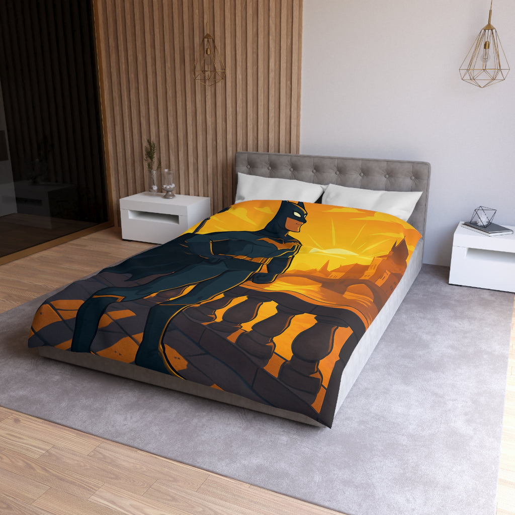 Housse de Couette Microfibre Motif Créatif Original Style Contemporain Chambre Élégante