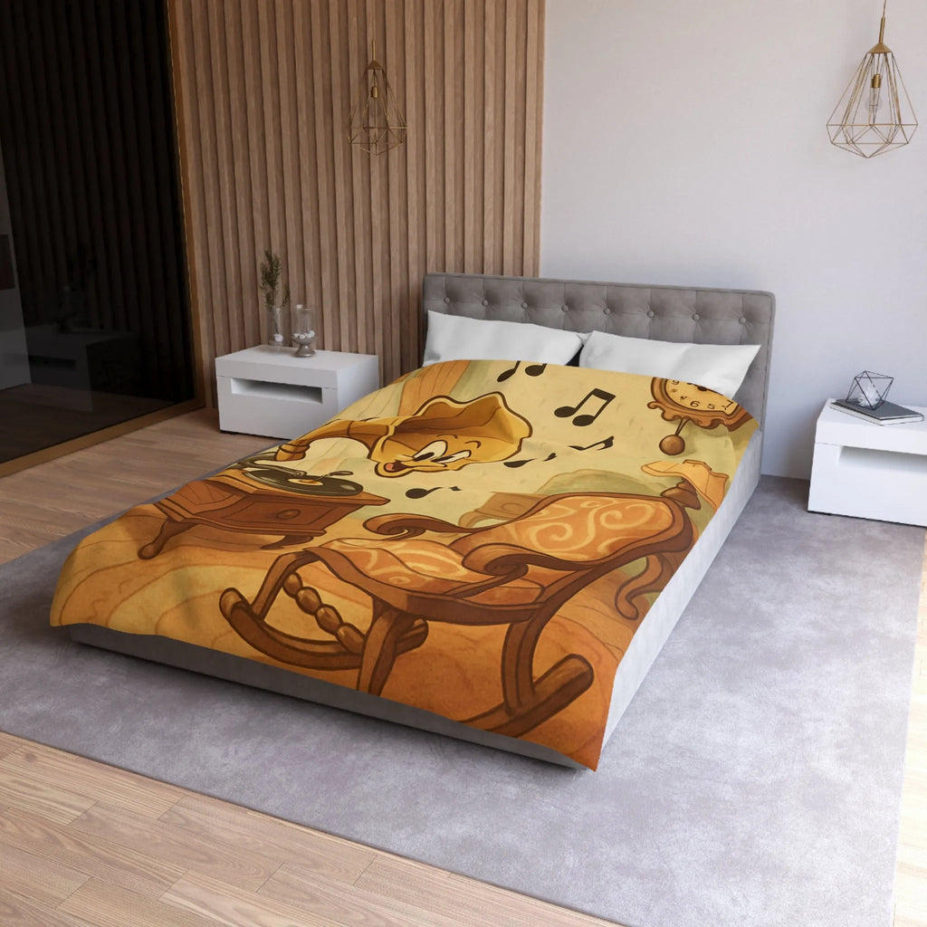 Housse de Couette Microfibre Création Artistique Moderne Design Exclusif Décoration Chambre