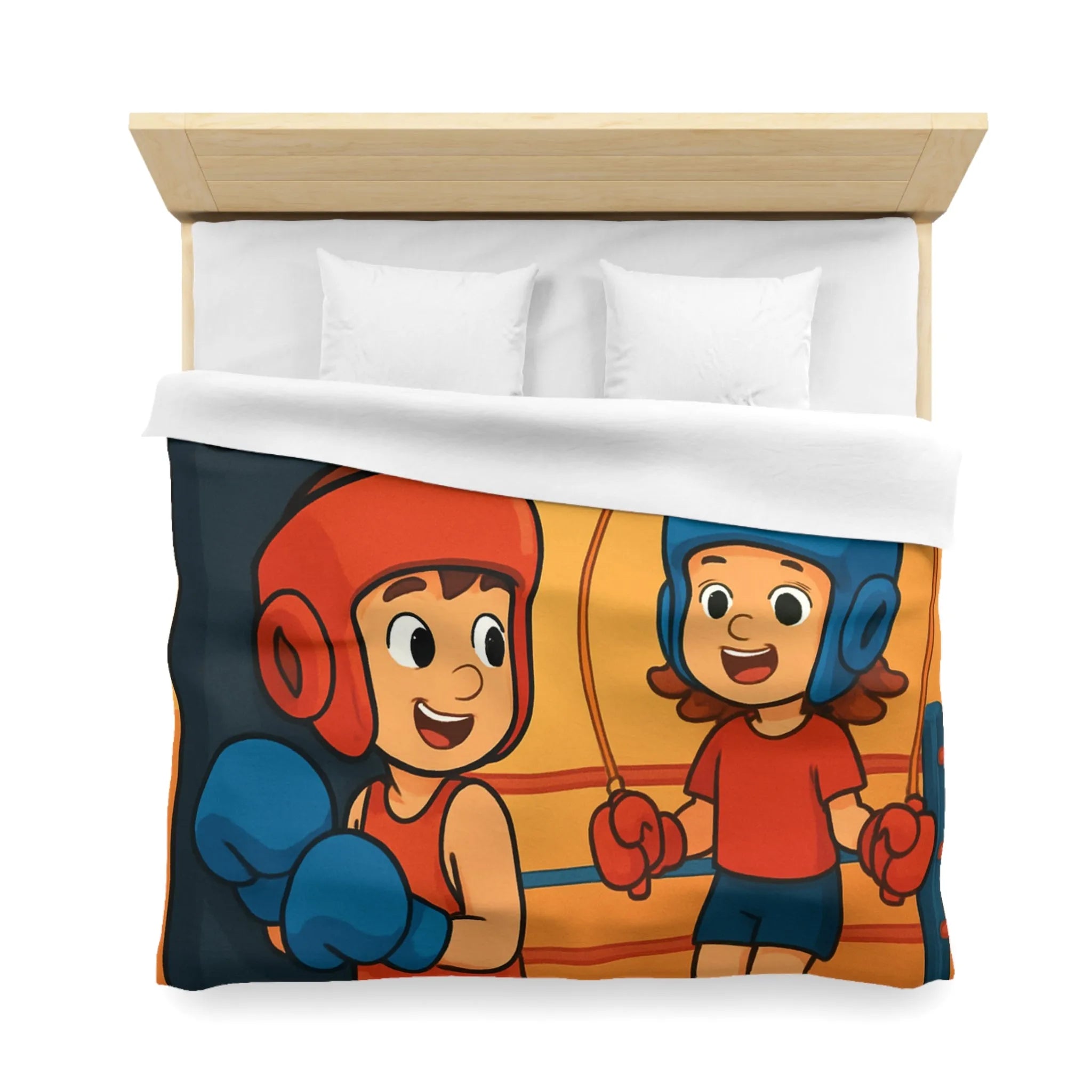 Housse de Couette Microfibre Création Artistique Moderne Design Exclusif Décoration Chambre