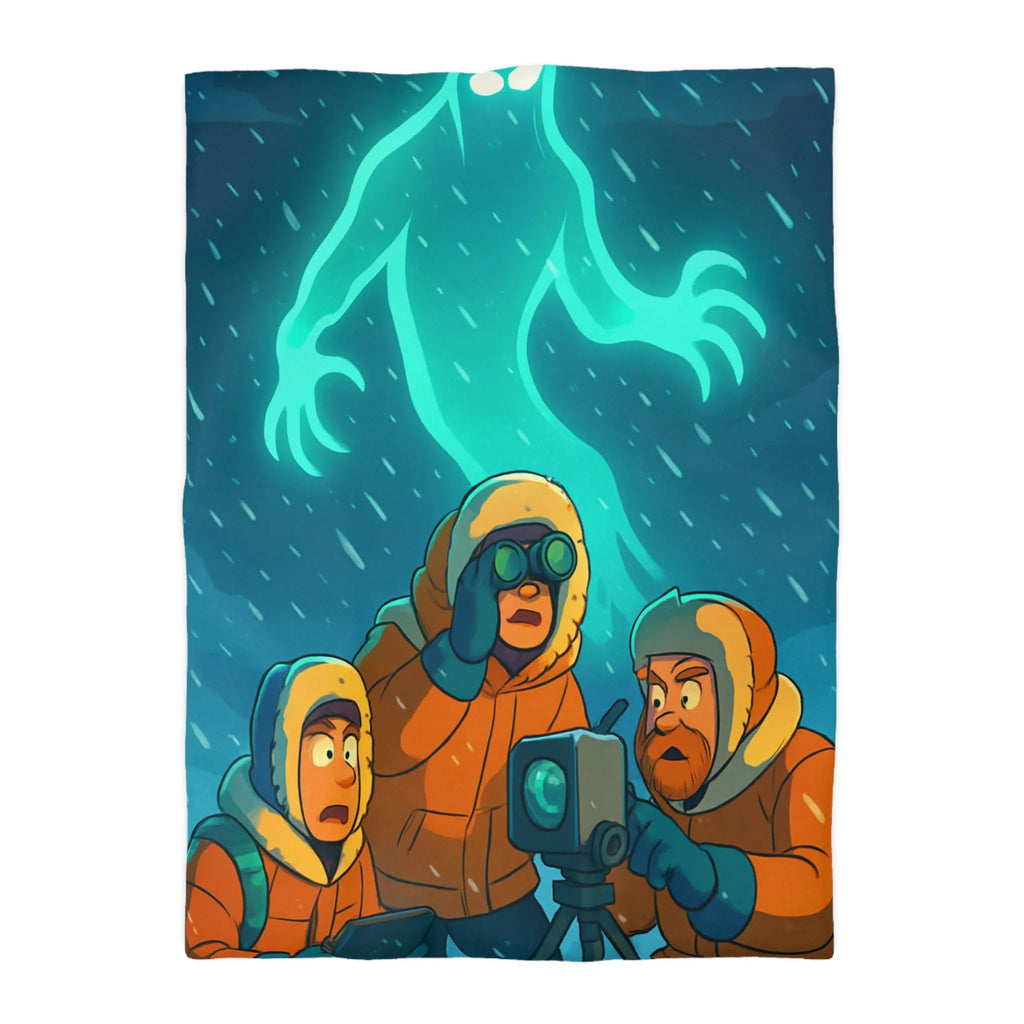 Explorez l'aventure arctique avec trois explorateurs et un mystérieux fantôme lumineux