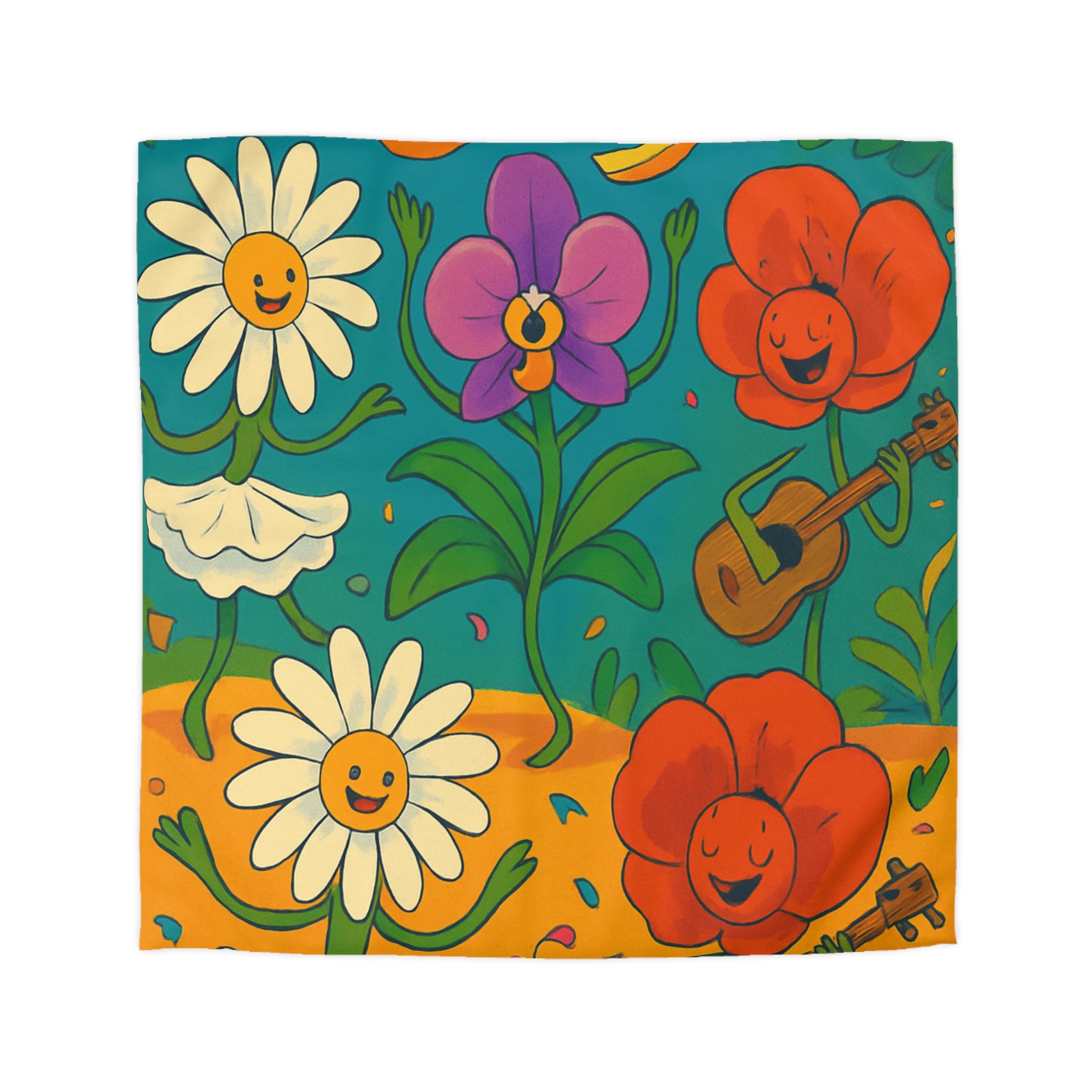 Housse de Couette Microfibre Création Artistique Moderne Design Exclusif Décoration Chambre