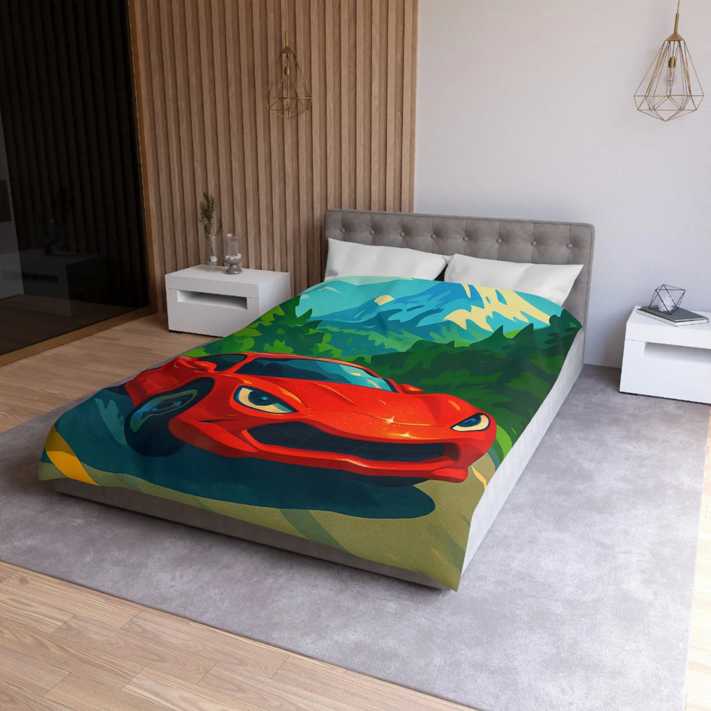 Housse de Couette Microfibre Création Artistique Moderne Design Exclusif Décoration Chambre