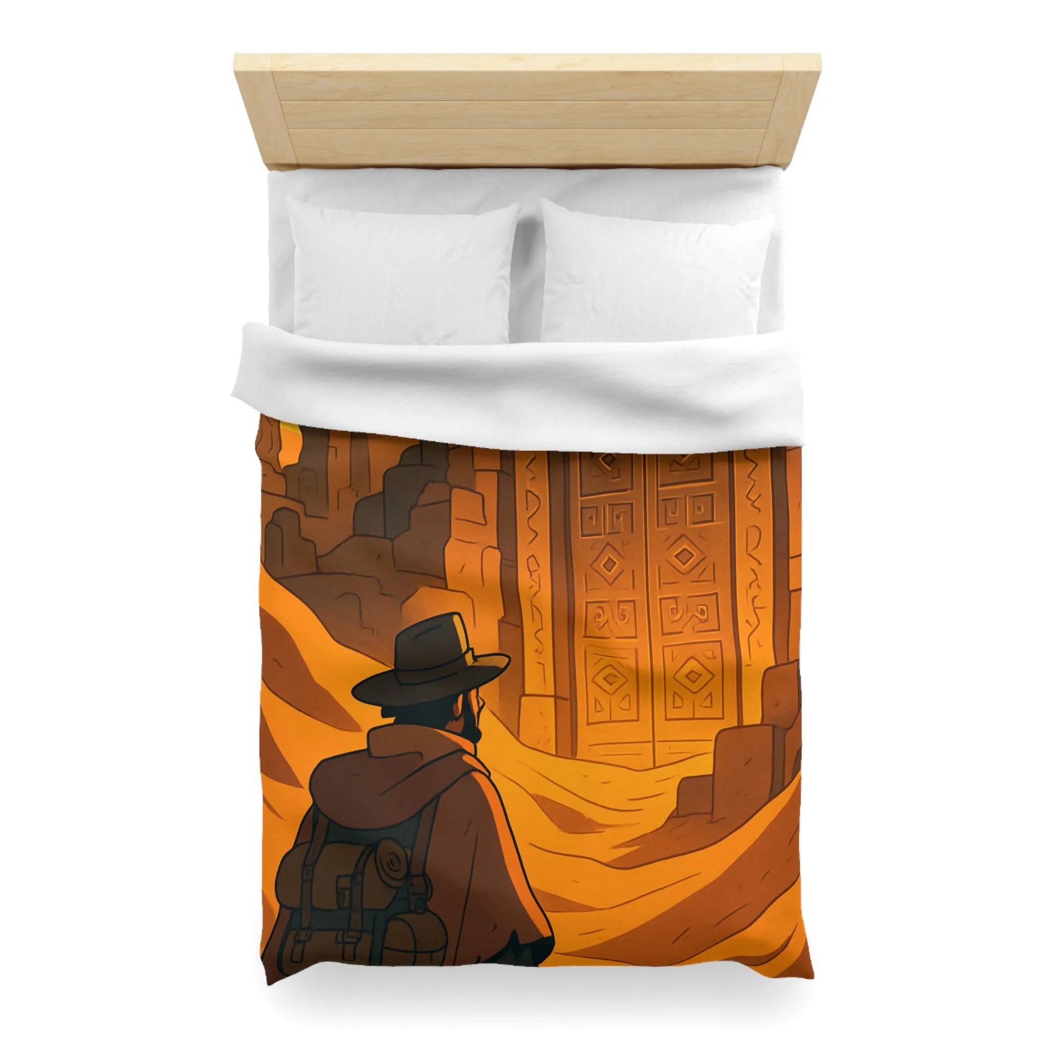 Housse de Couette Microfibre Création Artistique Moderne Design Exclusif Décoration Chambre