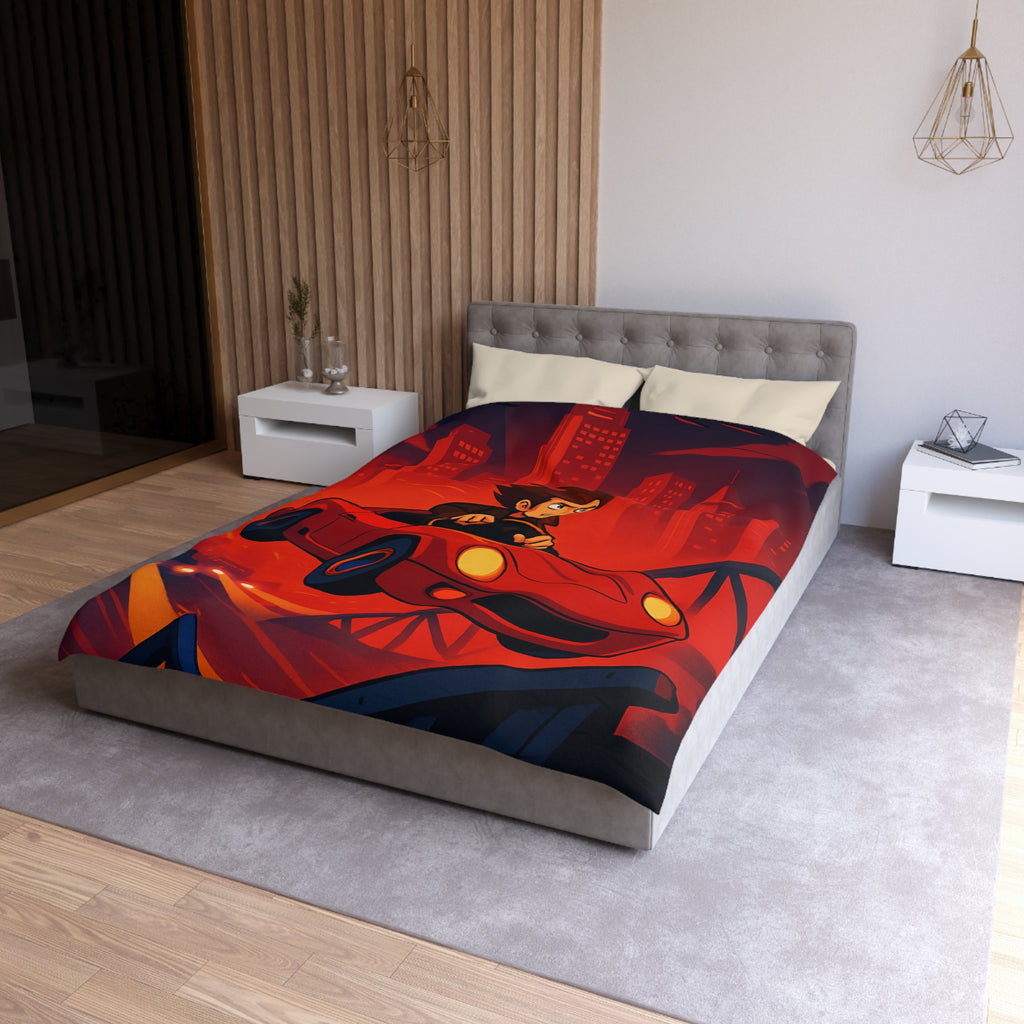 Housse de Couette Microfibre Création Artistique Moderne Design Exclusif Décoration Chambre