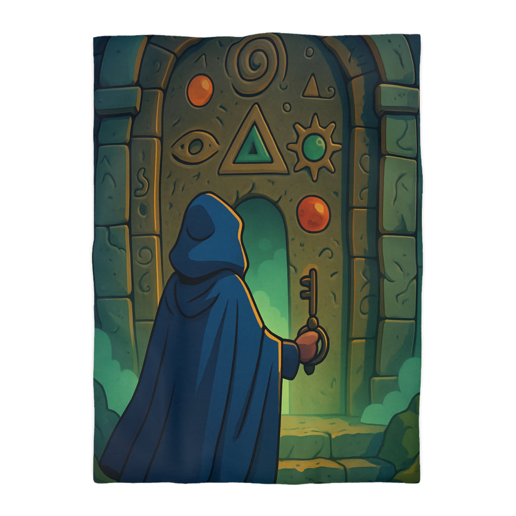 Housse de Couette Microfibre Design Artistique Moderne Décoration Chambre Confort Premium