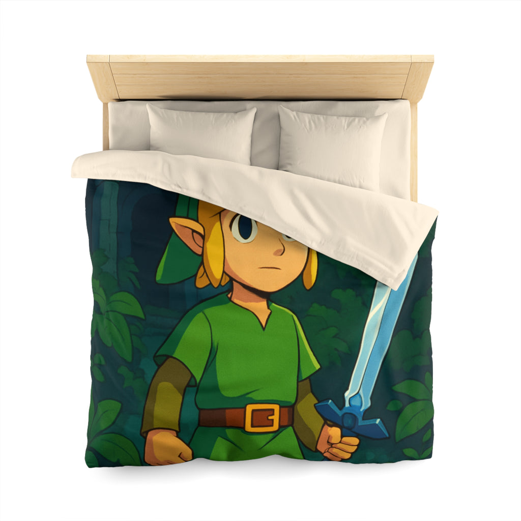 Housse de Couette Microfibre Design Artistique Moderne Décoration Chambre Confort Premium