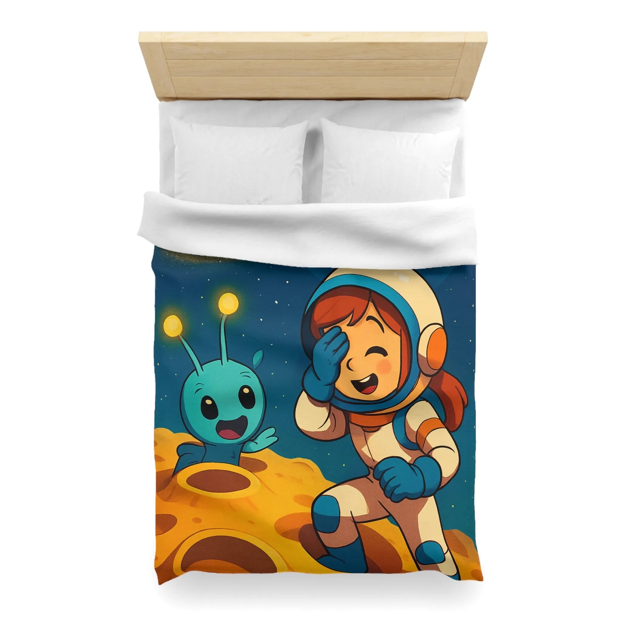 Housse de Couette Microfibre Création Artistique Moderne Design Exclusif Décoration Chambre