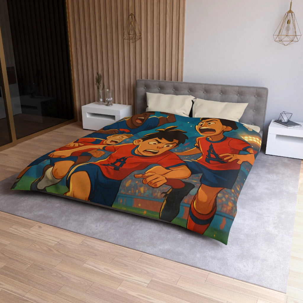 Housse de Couette Microfibre Création Artistique Moderne Design Exclusif Décoration Chambre