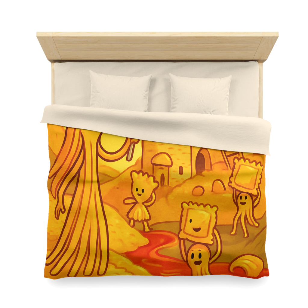 Housse de Couette Microfibre Motif Créatif Original Style Contemporain Chambre Élégante