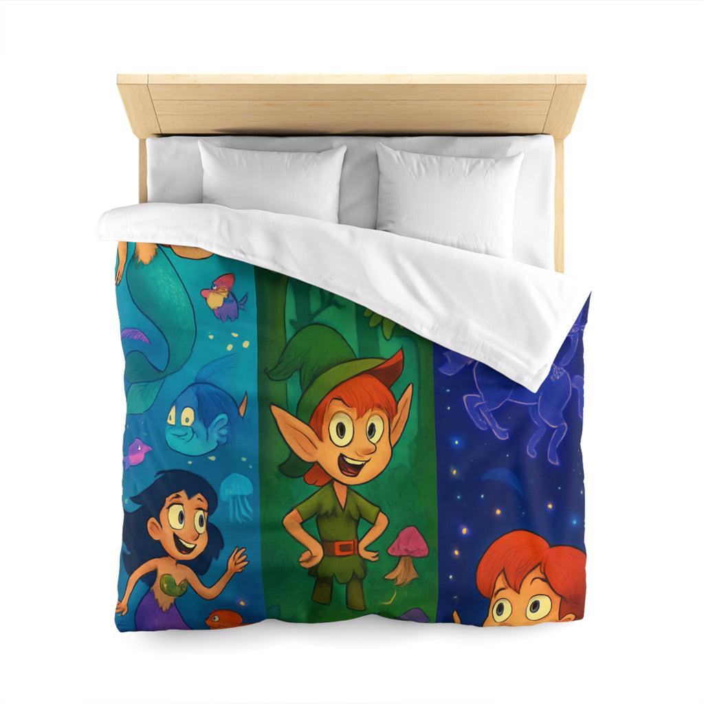 Housse de Couette Microfibre Création Artistique Moderne Design Exclusif Décoration Chambre