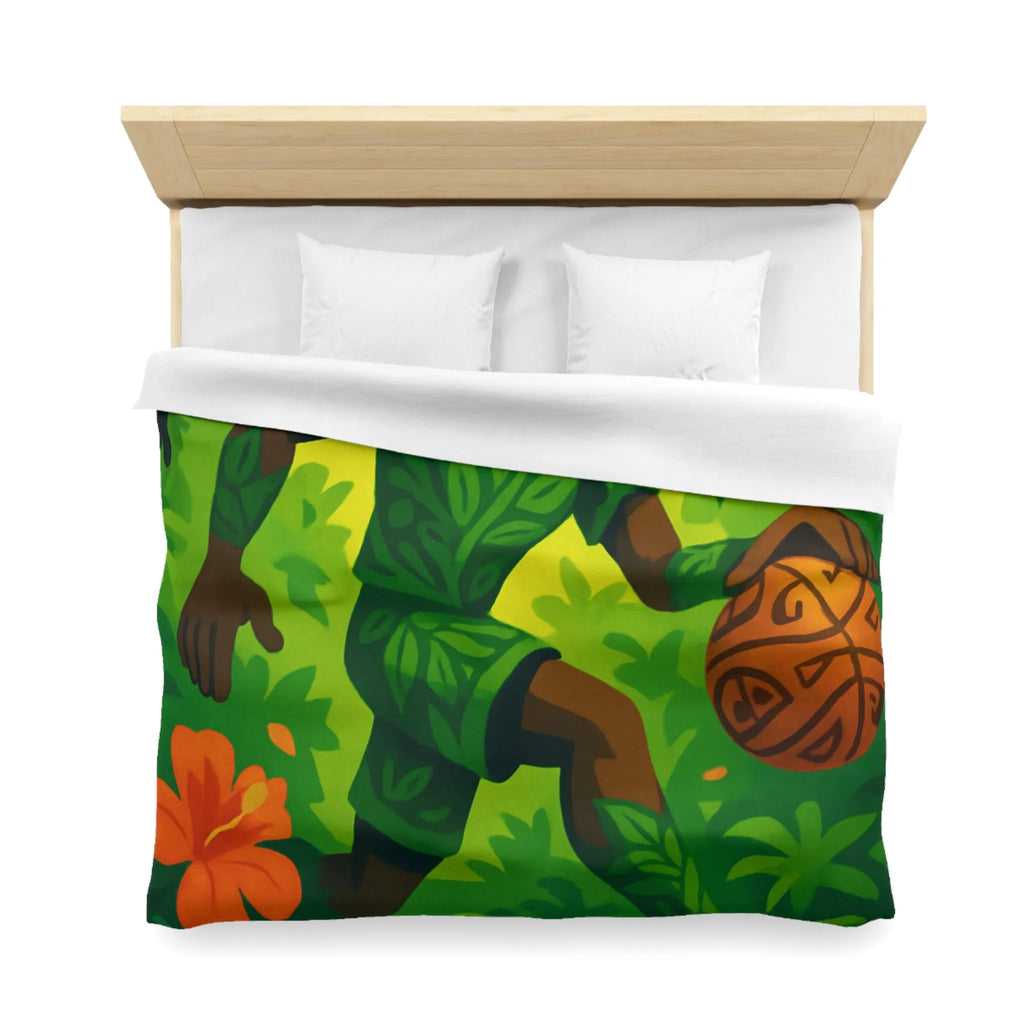 Housse de Couette Microfibre Art Graphique Contemporain Style Décoratif Chambre Tendance