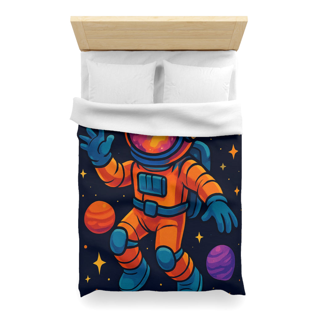 Housse de Couette Microfibre Illustration Unique Design Moderne Décoration Intérieure Raffinée