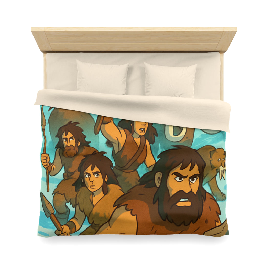 Housse de Couette Microfibre Design Artistique Moderne Décoration Chambre Confort Premium