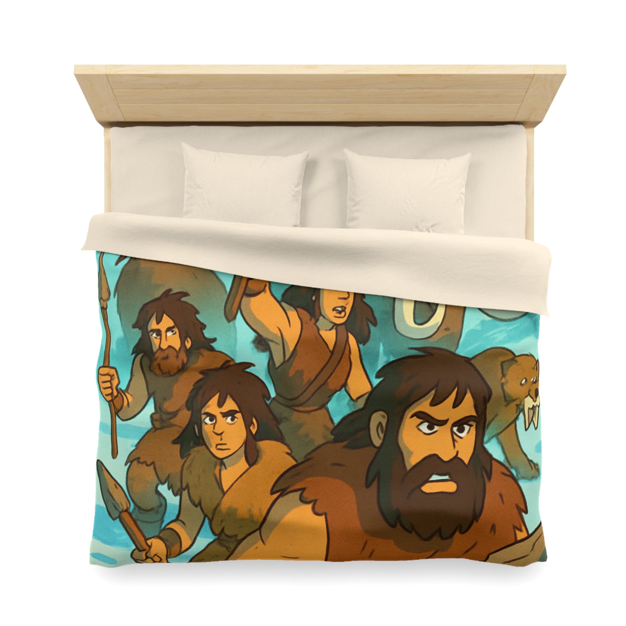 Housse de Couette Microfibre Design Artistique Moderne Décoration Chambre Confort Premium