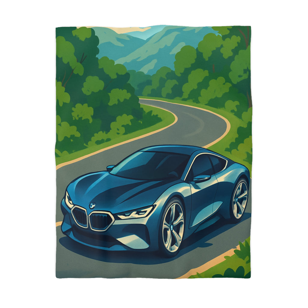 Housse de Couette Microfibre Motif Créatif Original Style Contemporain Chambre Élégante