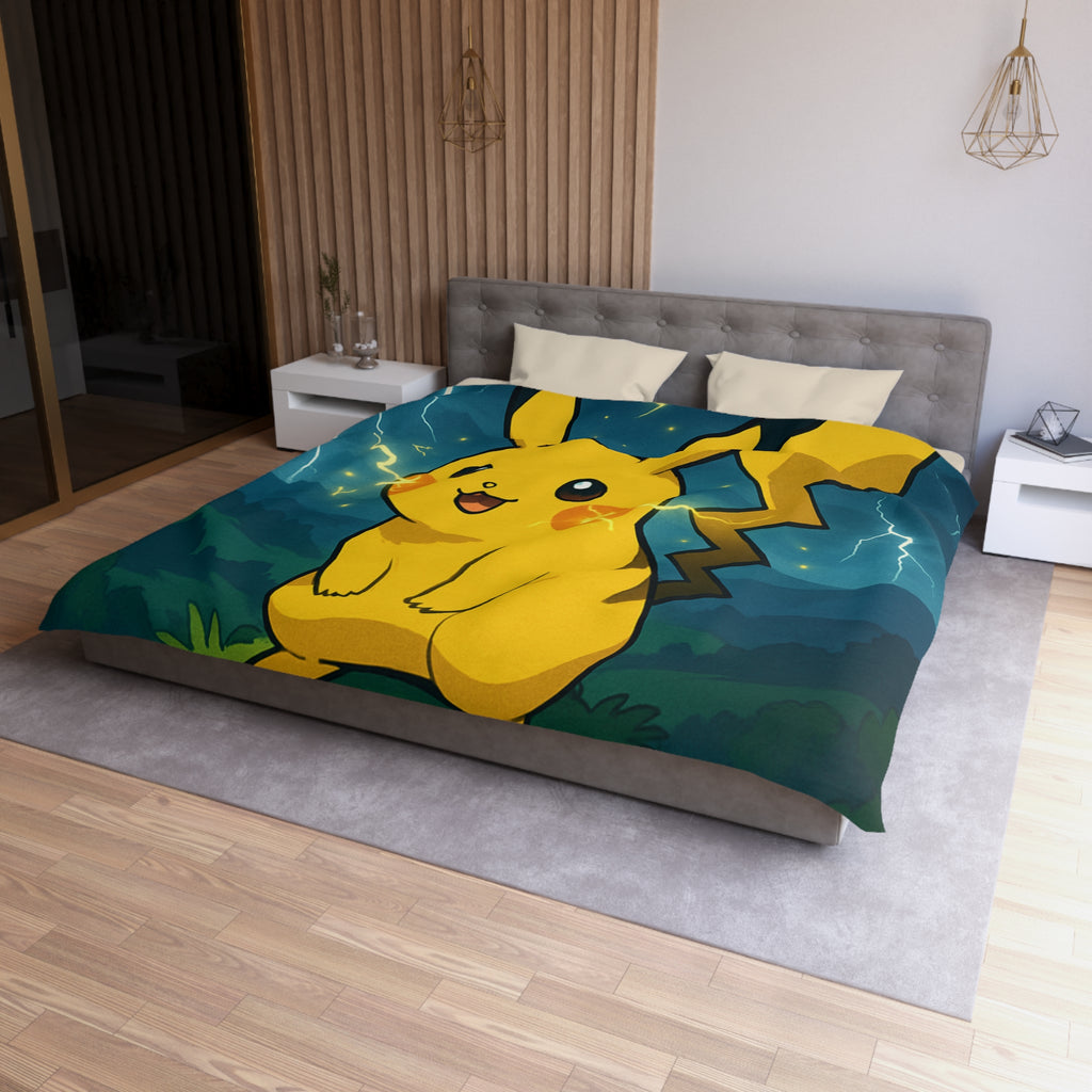 Housse de Couette Microfibre Design Artistique Moderne Décoration Chambre Confort Premium