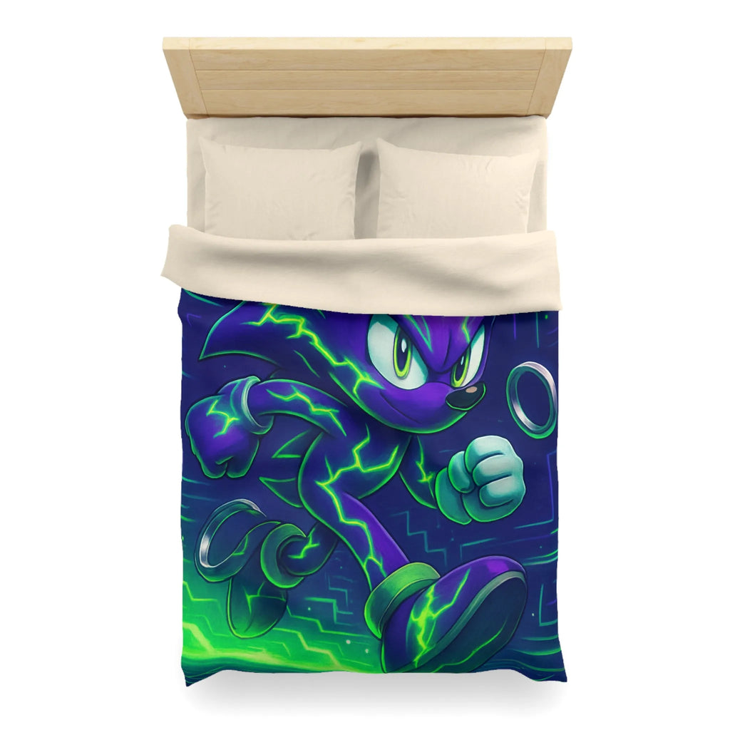 Housse de Couette Microfibre Art Graphique Contemporain Style Décoratif Chambre Tendance