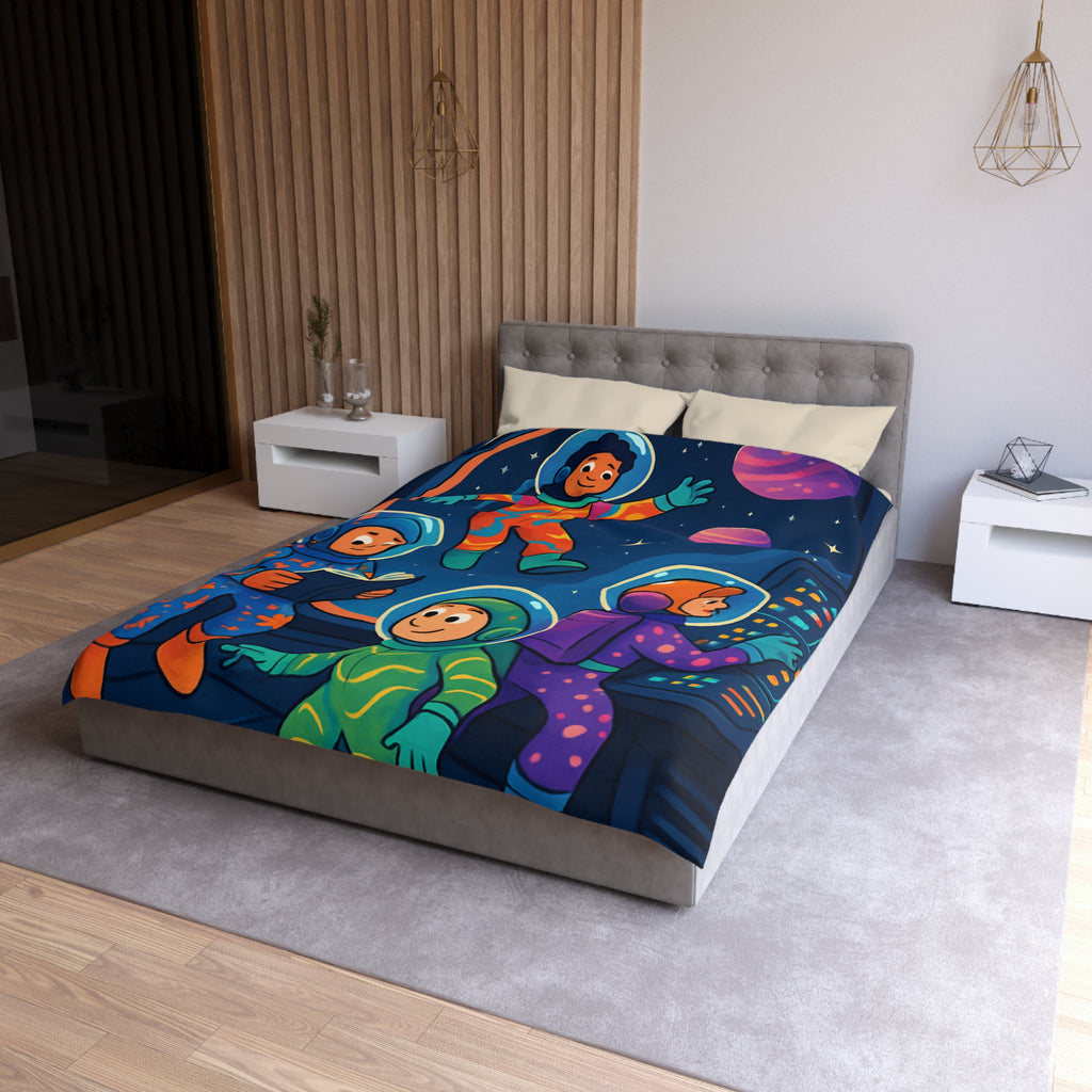 Housse de Couette Microfibre Création Artistique Moderne Design Exclusif Décoration Chambre