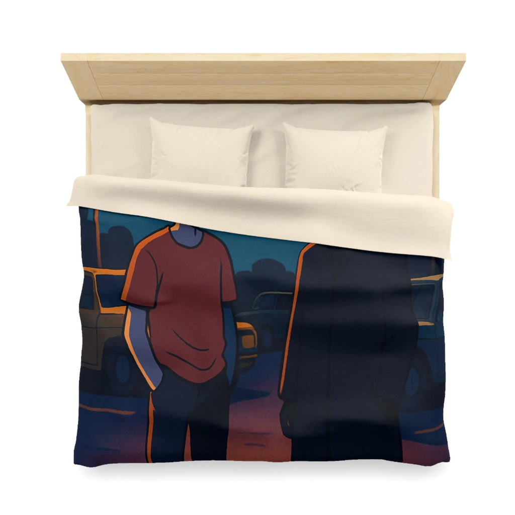 Housse de Couette Microfibre Création Artistique Moderne Design Exclusif Décoration Chambre