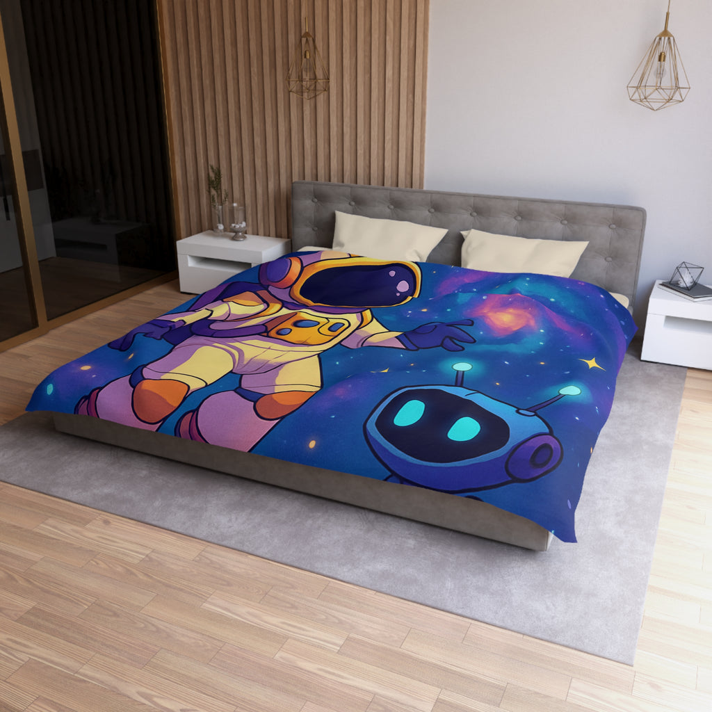 Housse de Couette Microfibre Création Artistique Moderne Design Exclusif Décoration Chambre