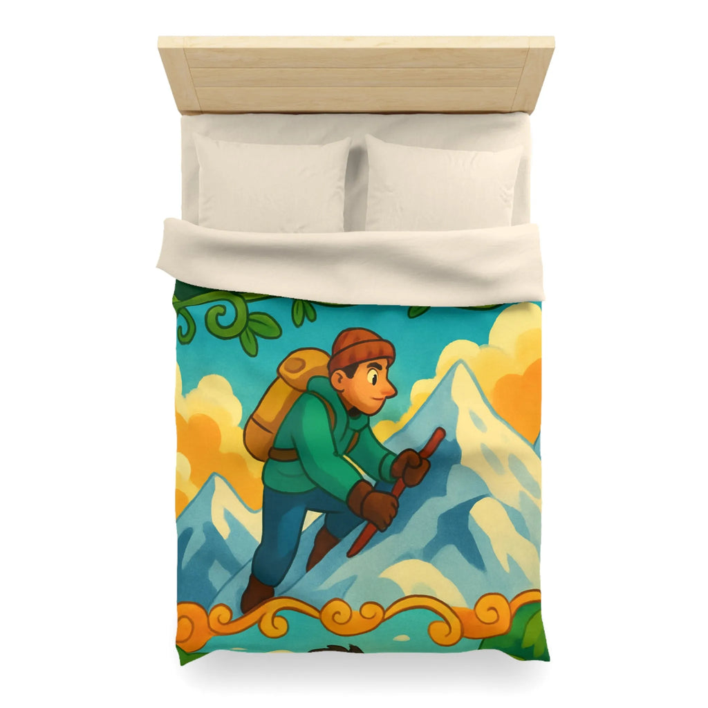 Housse de Couette Microfibre Création Artistique Moderne Design Exclusif Décoration Chambre