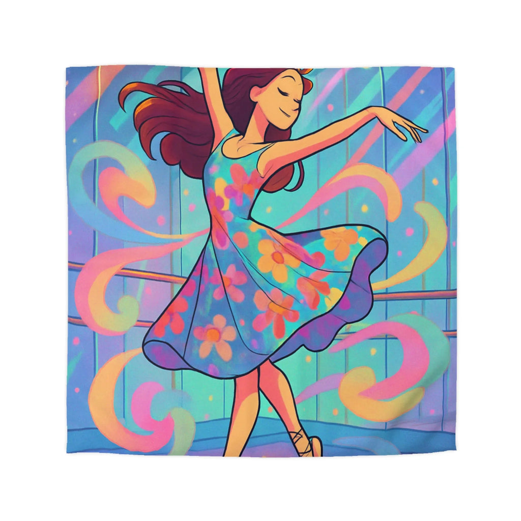 Housse de Couette Microfibre Art Graphique Contemporain Style Décoratif Chambre Tendance