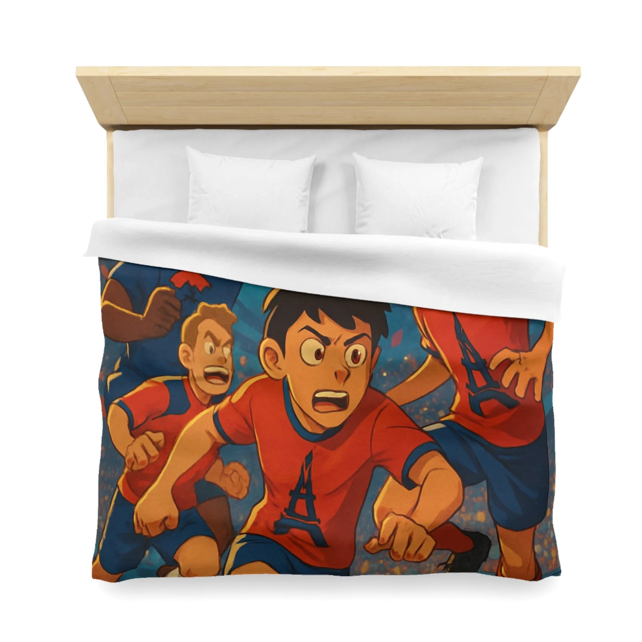 Housse de Couette Microfibre Création Artistique Moderne Design Exclusif Décoration Chambre