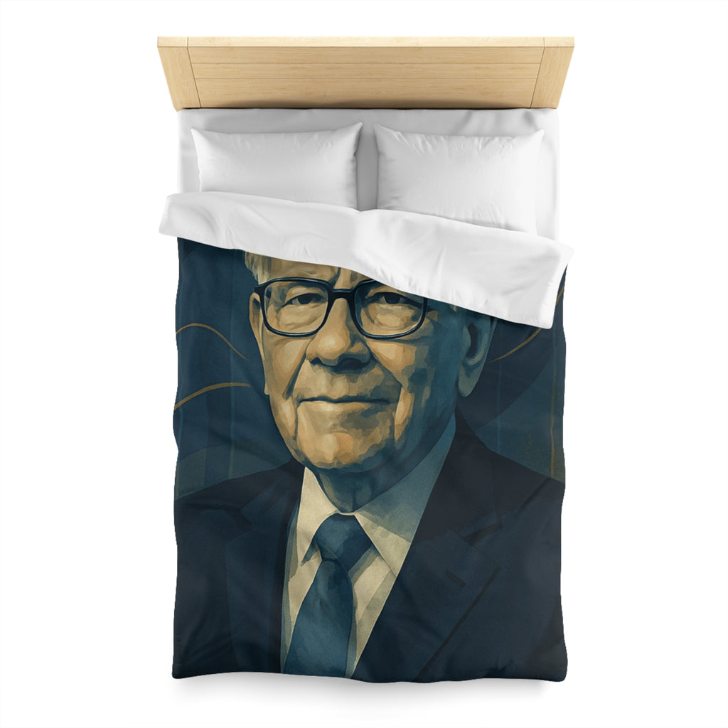 Housse de Couette Microfibre Design Artistique Moderne Décoration Chambre Confort Premium