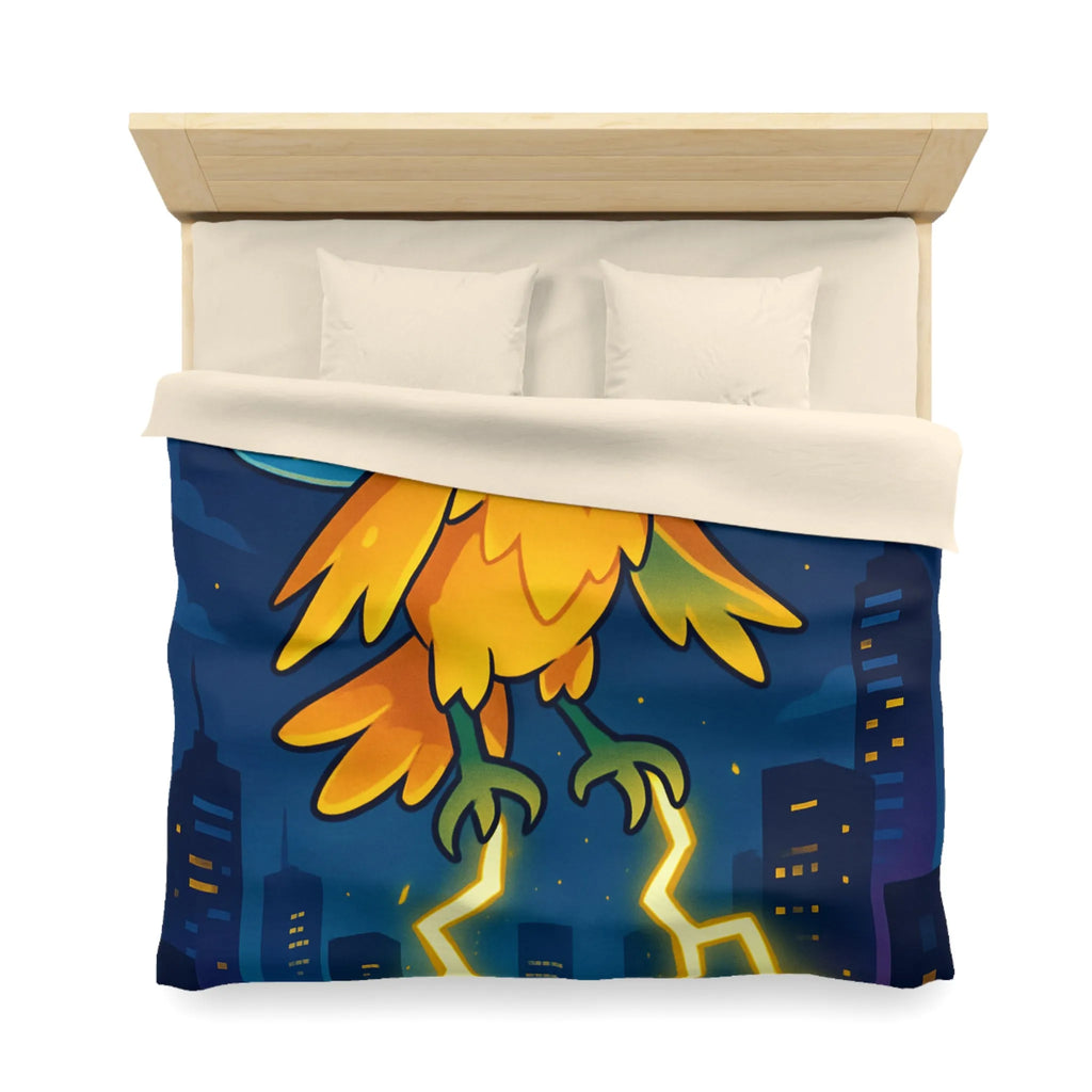 Housse de Couette Microfibre Art Graphique Contemporain Style Décoratif Chambre Tendance