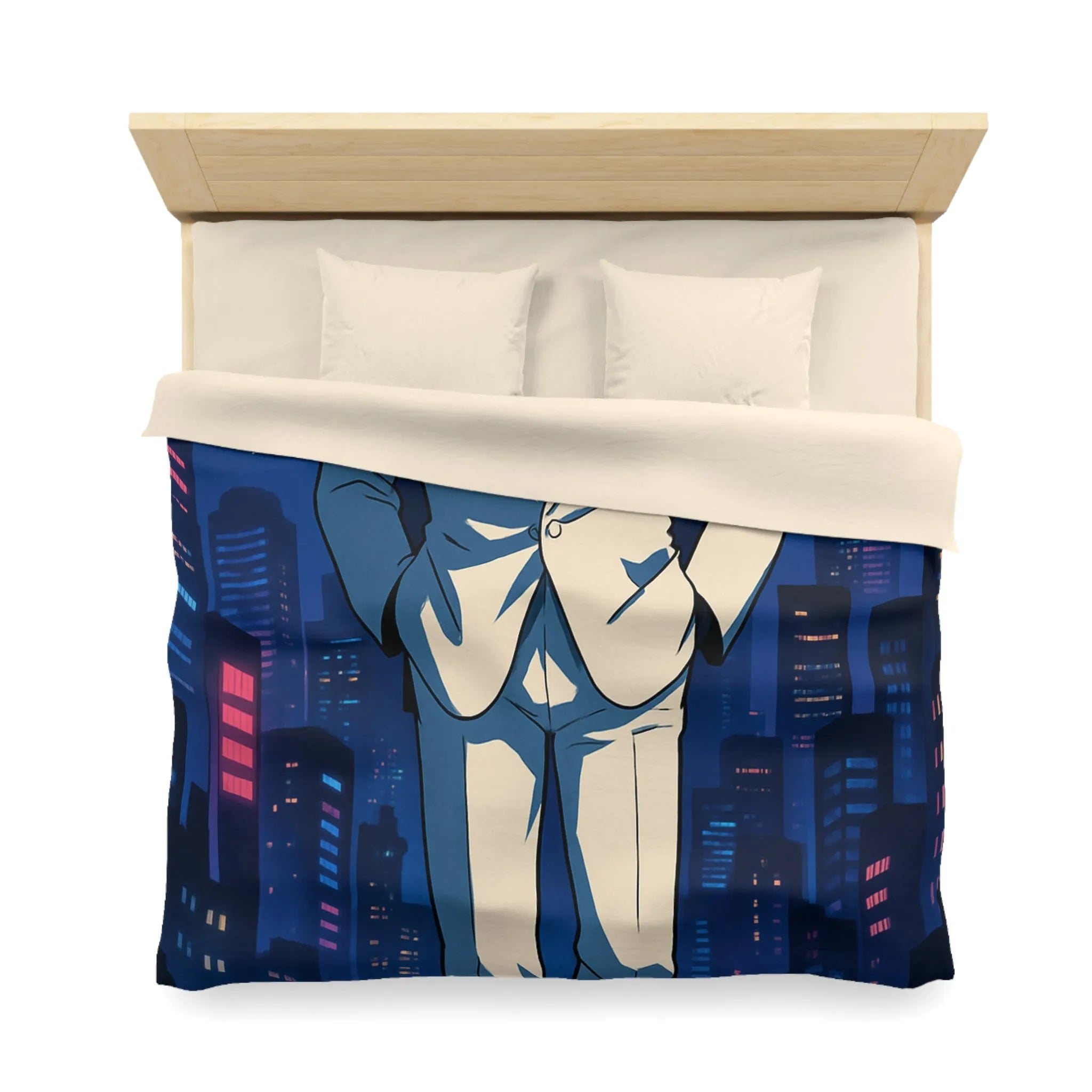 Housse de Couette Microfibre Création Artistique Moderne Design Exclusif Décoration Chambre