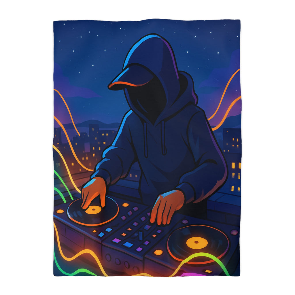 Housse de Couette Microfibre Design Artistique Moderne Décoration Chambre Confort Premium