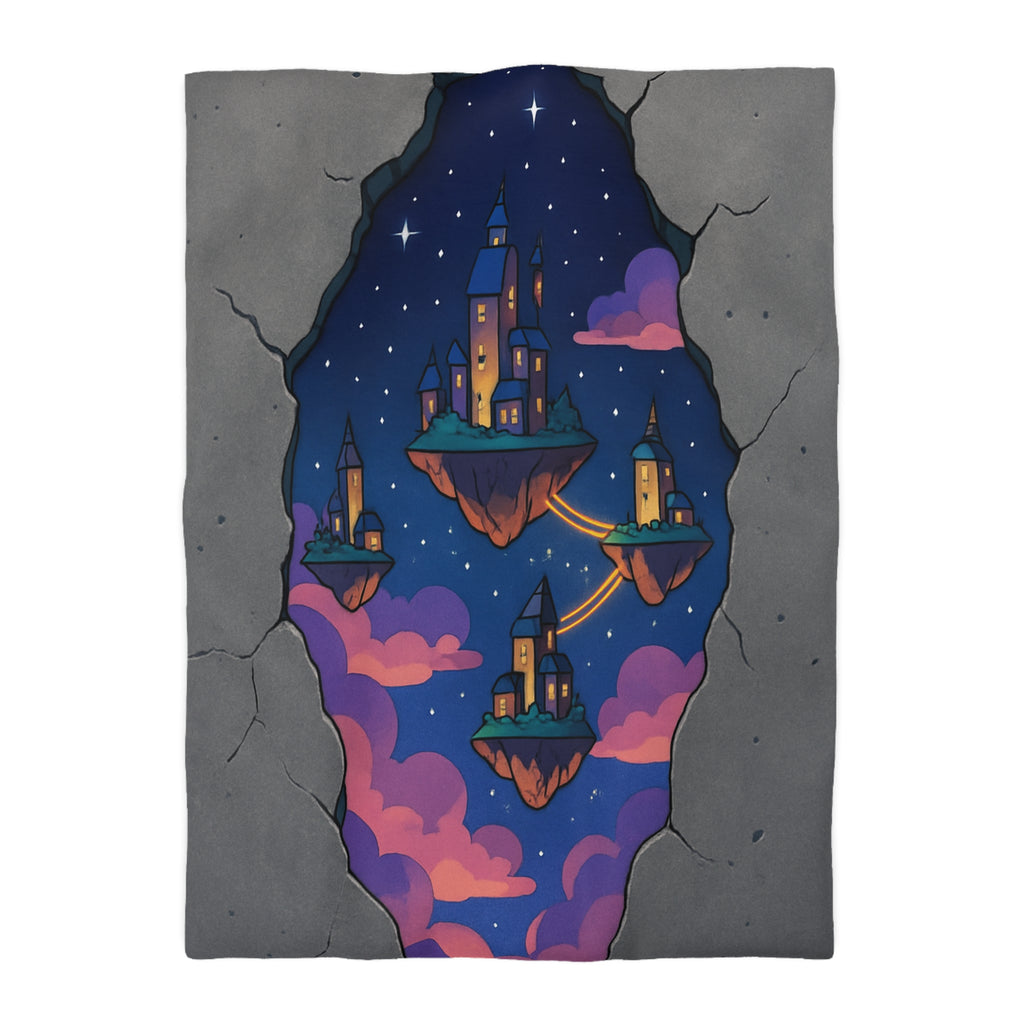 Housse de Couette Microfibre Création Artistique Moderne Design Exclusif Décoration Chambre