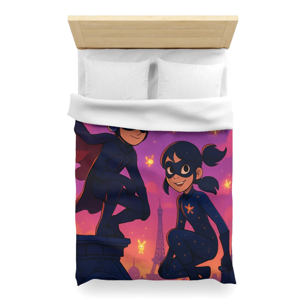 Housse de Couette Microfibre Création Artistique Moderne Design Exclusif Décoration Chambre