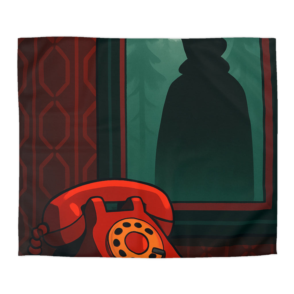 Housse de Couette Microfibre Design Artistique Moderne Décoration Chambre Confort Premium