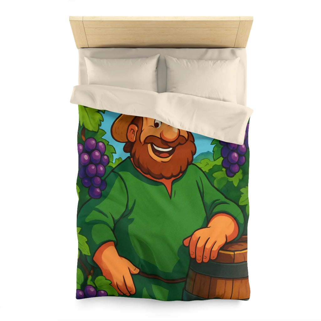 Housse de Couette Microfibre Art Graphique Contemporain Style Décoratif Chambre Tendance