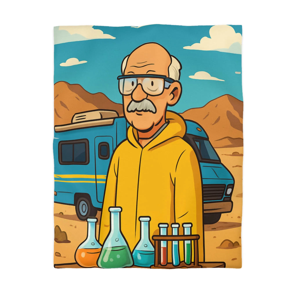 Housse de Couette Microfibre Art Graphique Contemporain Style Décoratif Chambre Tendance