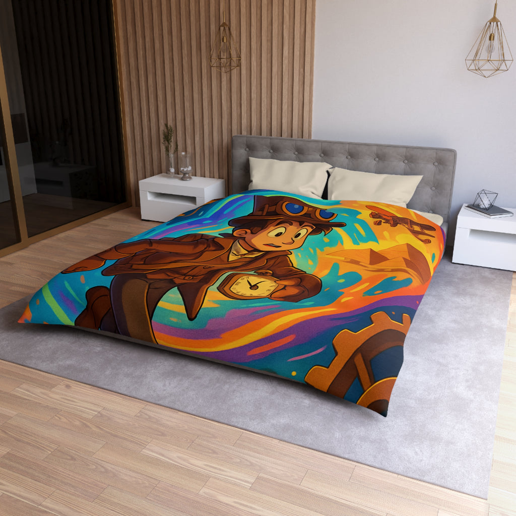 Housse de Couette Microfibre Création Artistique Moderne Design Exclusif Décoration Chambre