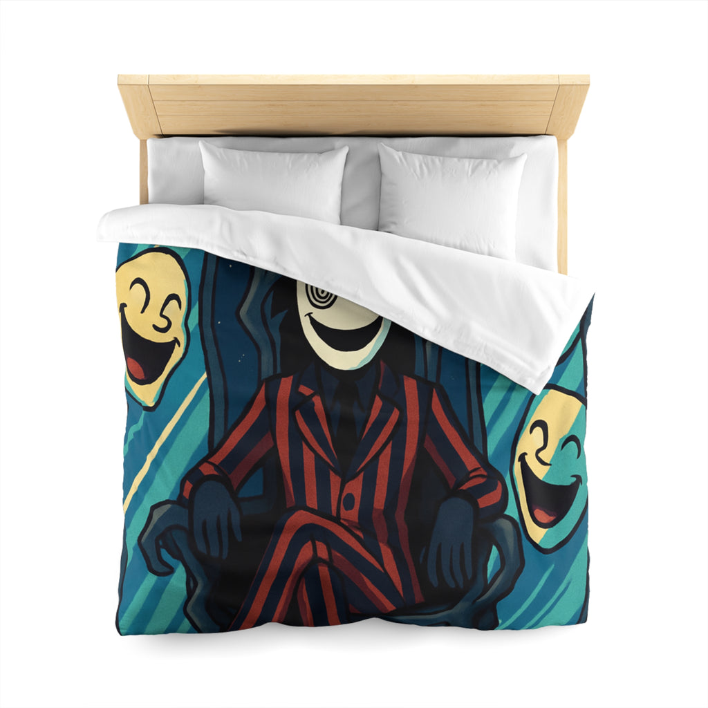 Housse de Couette Microfibre Design Artistique Moderne Décoration Chambre Confort Premium