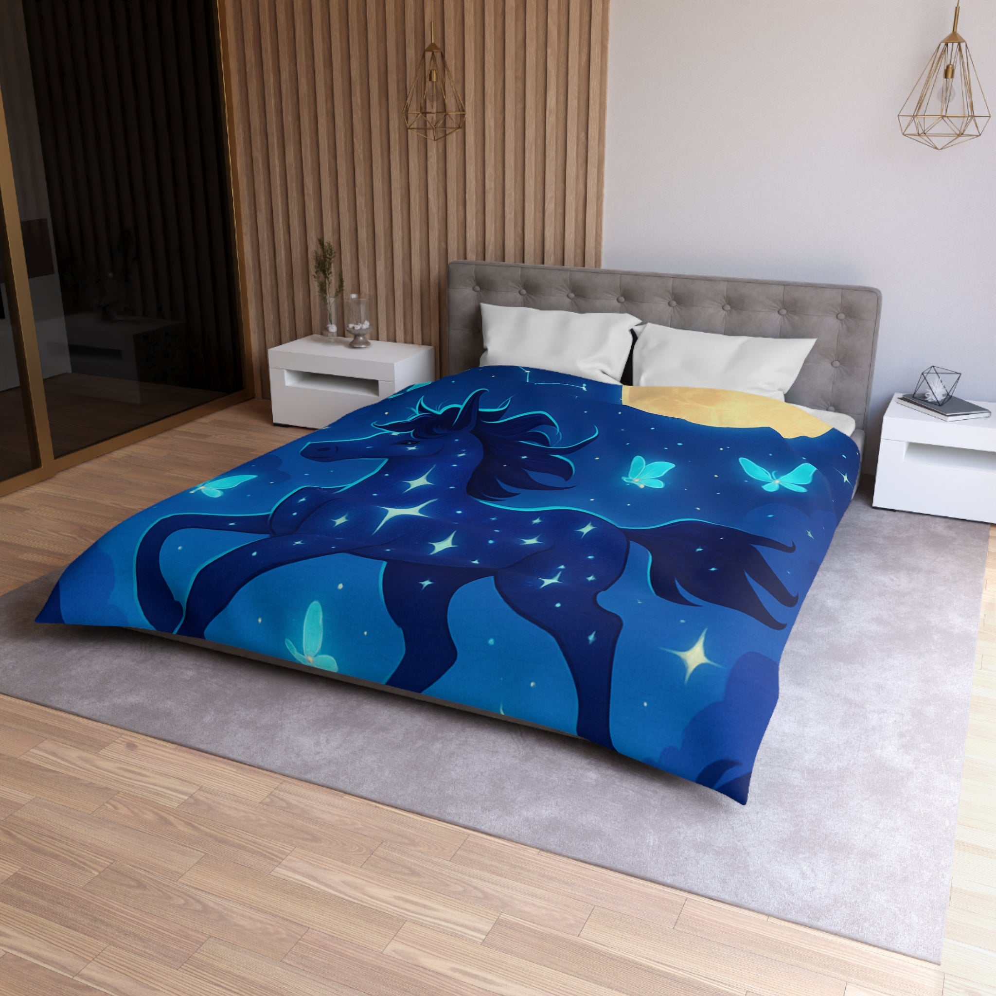 Housse de Couette Microfibre Création Artistique Moderne Design Exclusif Décoration Chambre