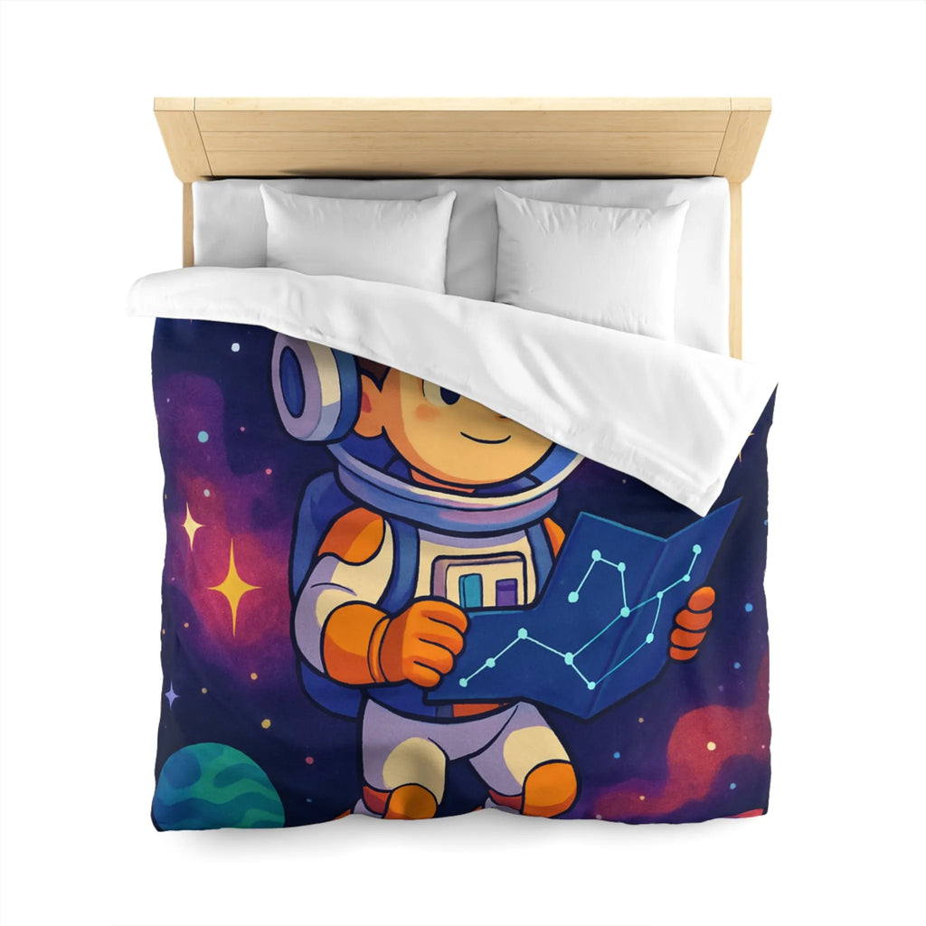 Explorez l'Espace avec un Jeune Astronaute et Planètes Colorées sur Votre Linge