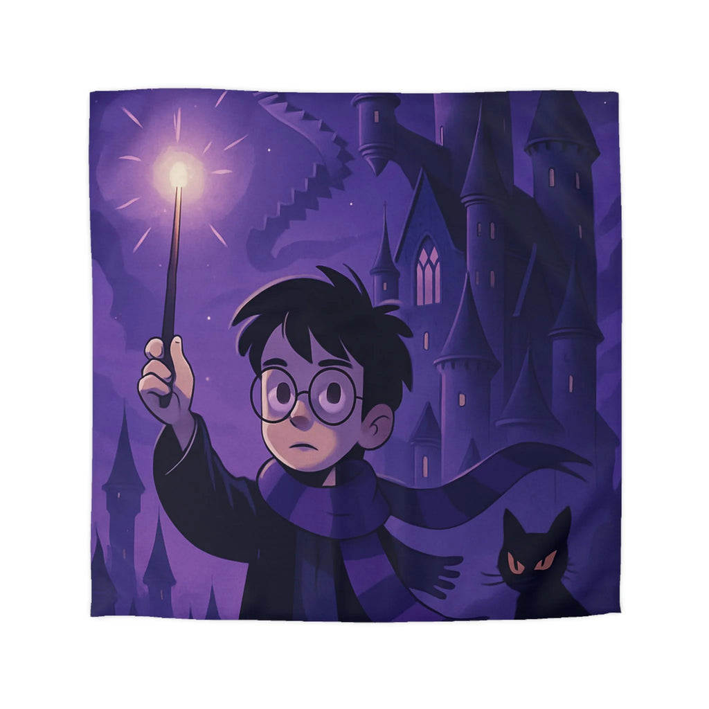 Housse de Couette Microfibre Art Graphique Contemporain Style Décoratif Chambre Tendance