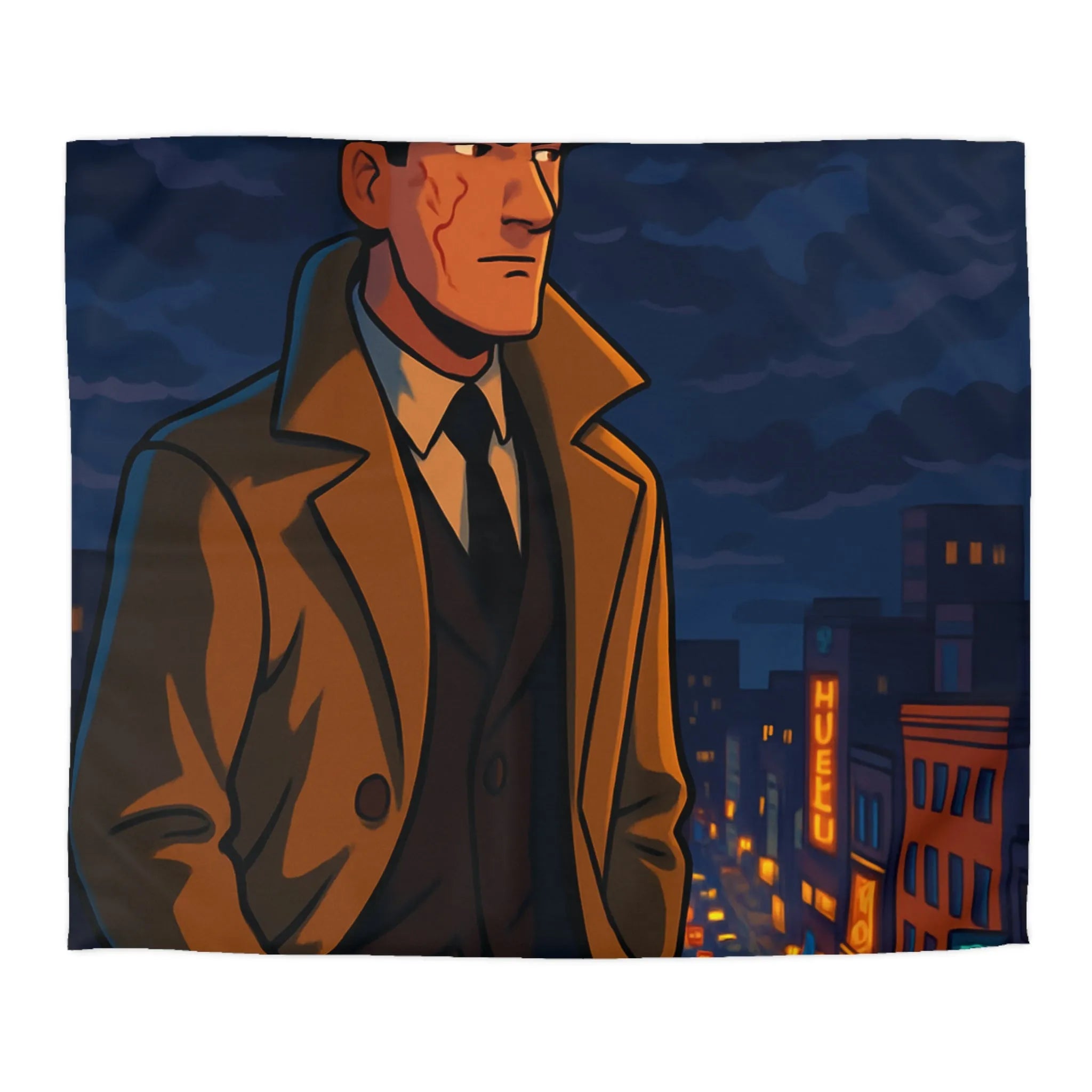 Housse de Couette Microfibre Création Artistique Moderne Design Exclusif Décoration Chambre